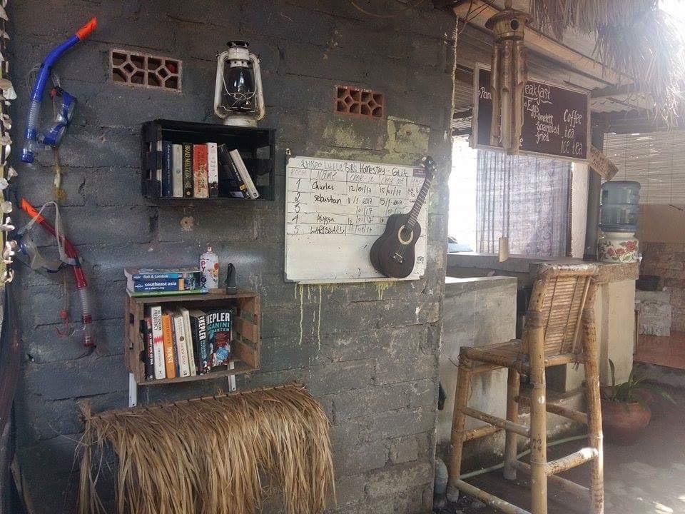 Three Little Birds Homestay Gili Trawangan Buitenkant foto